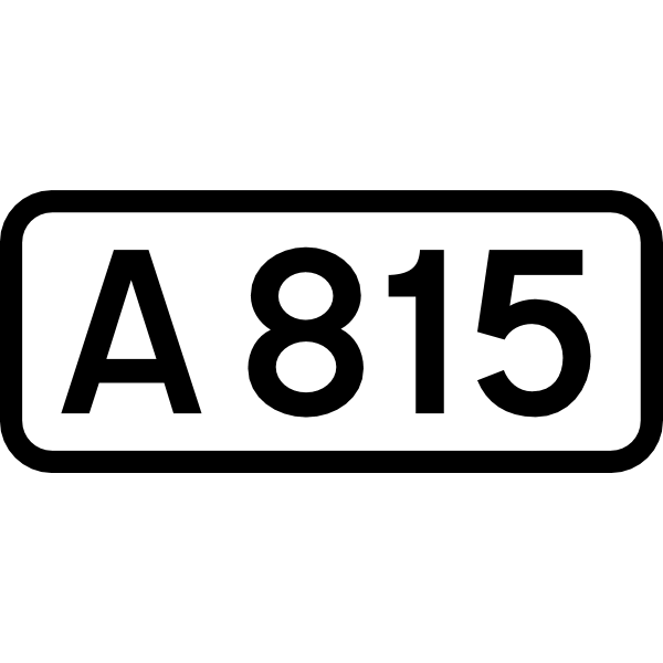 UK road A815