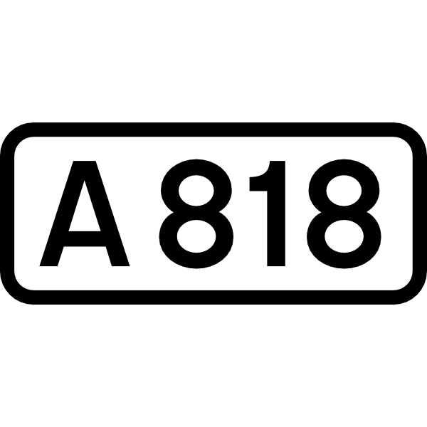 UK road A818