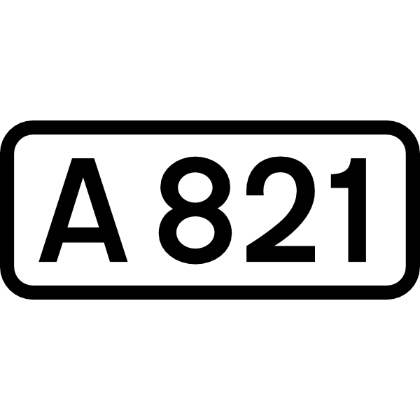 UK road A821