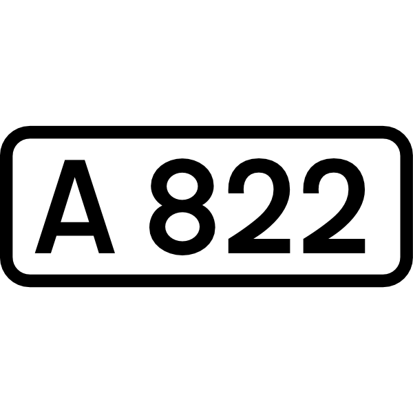 UK road A822