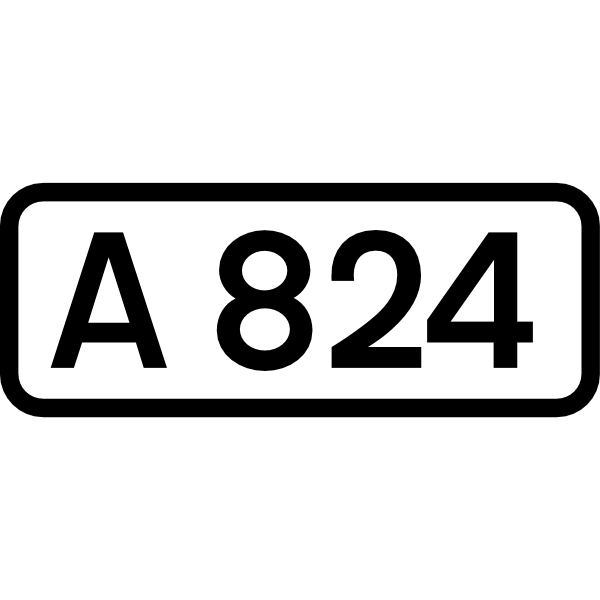 UK road A824