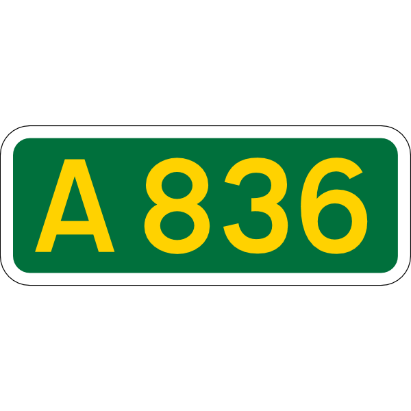 UK road A836