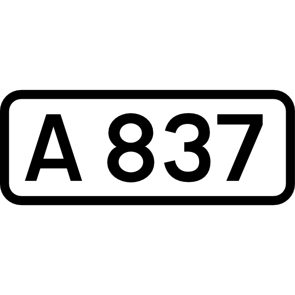 UK road A837