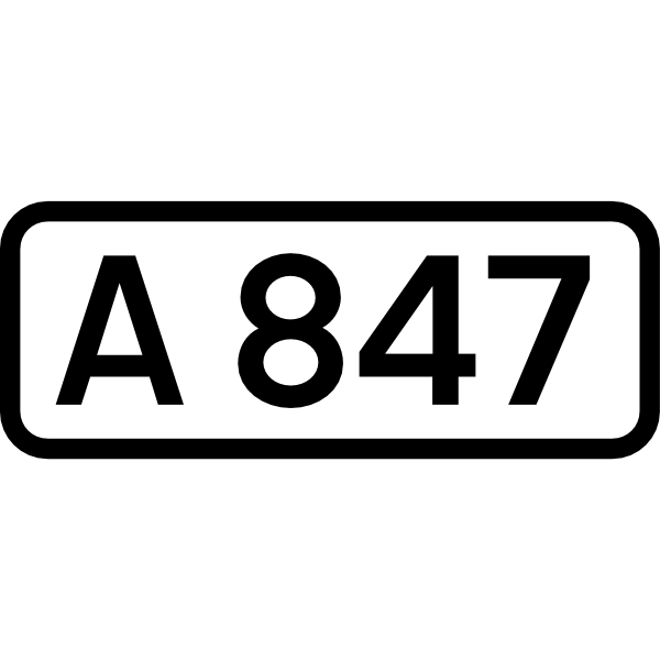 UK road A847