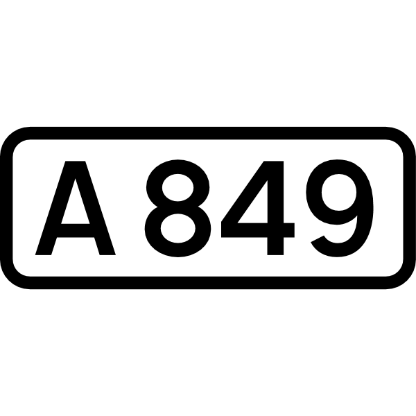 UK road A849