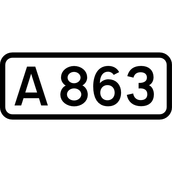 UK road A863