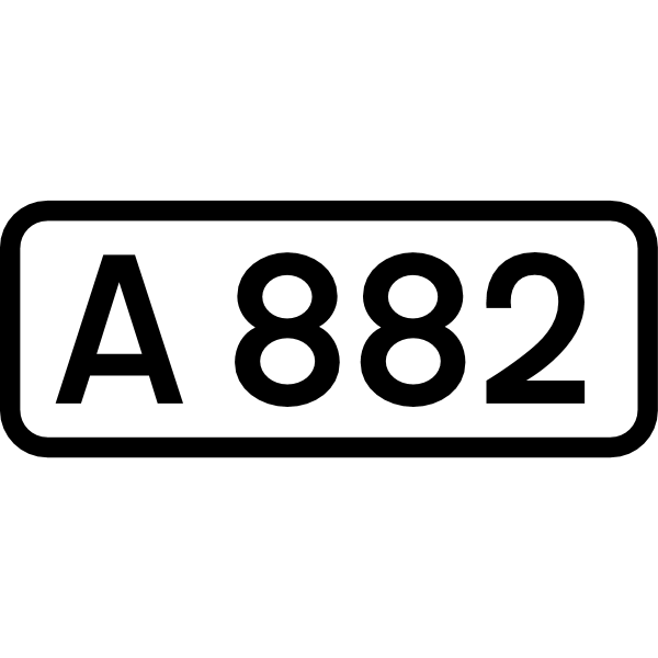 UK road A882