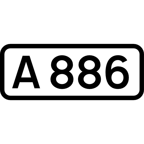 UK road A886