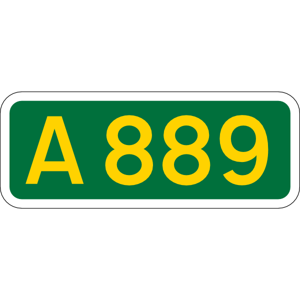 UK road A889