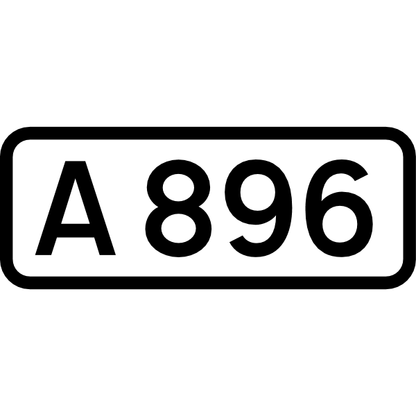 UK road A896