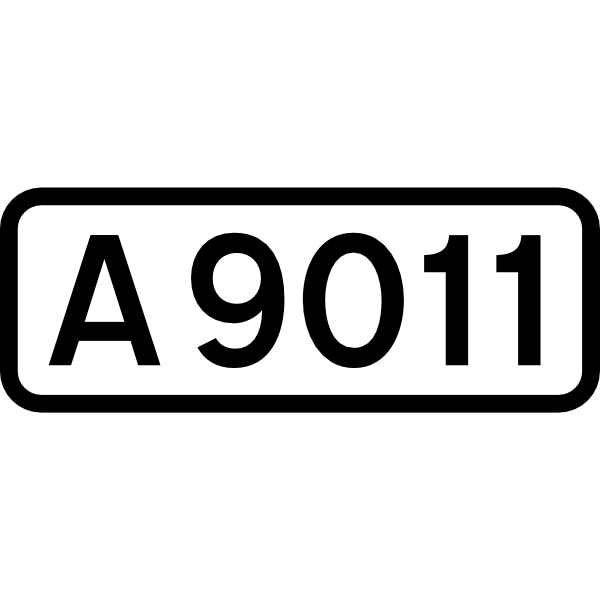 UK road A9011