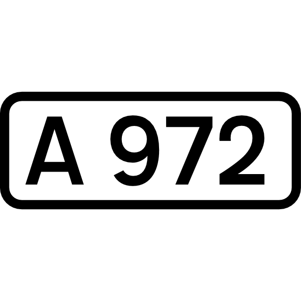 UK road A972