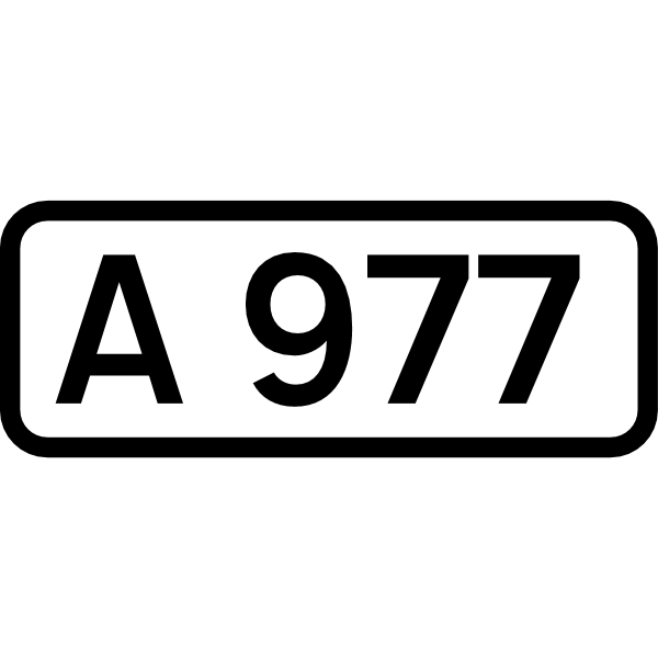 UK road A977