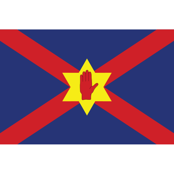 ULSTER NATIONALISM FLAG Logo ,Logo , icon , SVG ULSTER NATIONALISM FLAG Logo
