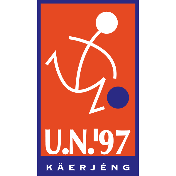 UN Kaerjeng-97 Bascharage Logo ,Logo , icon , SVG UN Kaerjeng-97 Bascharage Logo