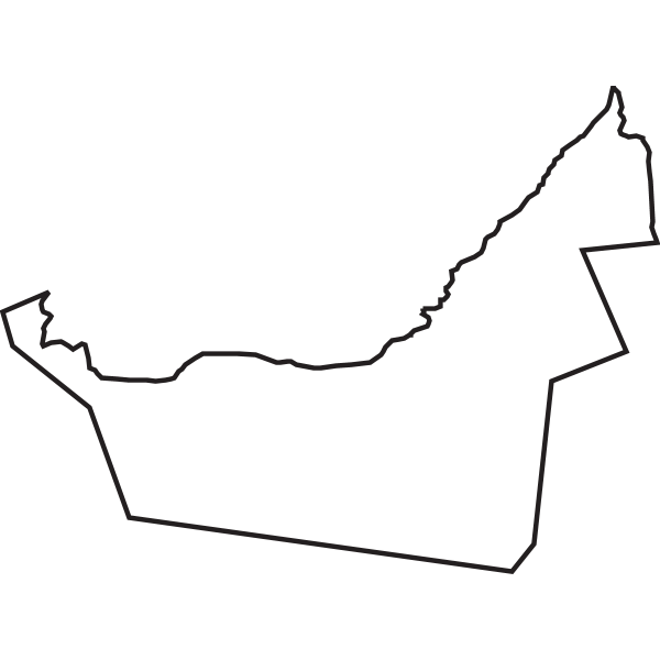 UNITED ARAB EMIRATES MAP Logo