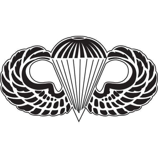 United States Paratroopers Logo ,Logo , icon , SVG United States Paratroopers Logo