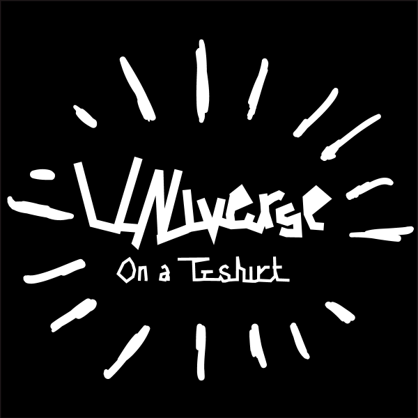 universe on a t-shirt Logo