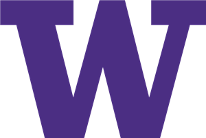University of Washington Purple Block W Logo