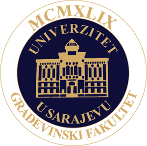 Univerzitet Sarajevo Građevinski fakultet Logo ,Logo , icon , SVG Univerzitet Sarajevo Građevinski fakultet Logo