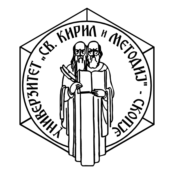 Univerzitet Sv Kiril i Metodij ,Logo , icon , SVG Univerzitet Sv Kiril i Metodij