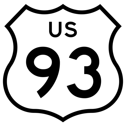 US 93 (1961 cutout)