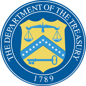 US Department of the Treasury Logo ,Logo , icon , SVG US Department of the Treasury Logo
