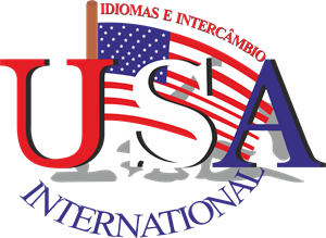 USA International Escola de Idiomas Logo ,Logo , icon , SVG USA International Escola de Idiomas Logo
