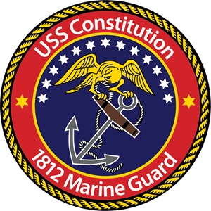USS Constitution 1812 Marine Guard Logo