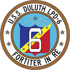 USS DULUTH LPD-6 Logo ,Logo , icon , SVG USS DULUTH LPD-6 Logo