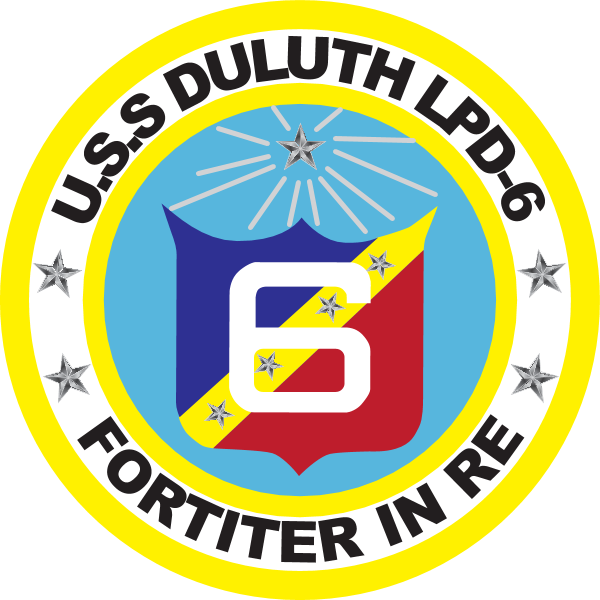 USS Duluth LPD-6 Seal Logo ,Logo , icon , SVG USS Duluth LPD-6 Seal Logo