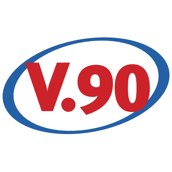 V 90 ,Logo , icon , SVG V 90