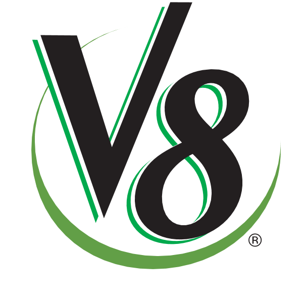 V8 (beverage) Logo