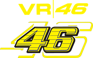 Valentino Rosii 46 lines Logo ,Logo , icon , SVG Valentino Rosii 46 lines Logo