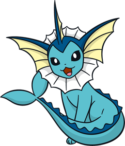 Vaporeon Logo ,Logo , icon , SVG Vaporeon Logo