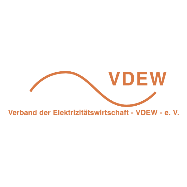 VDEW ,Logo , icon , SVG VDEW
