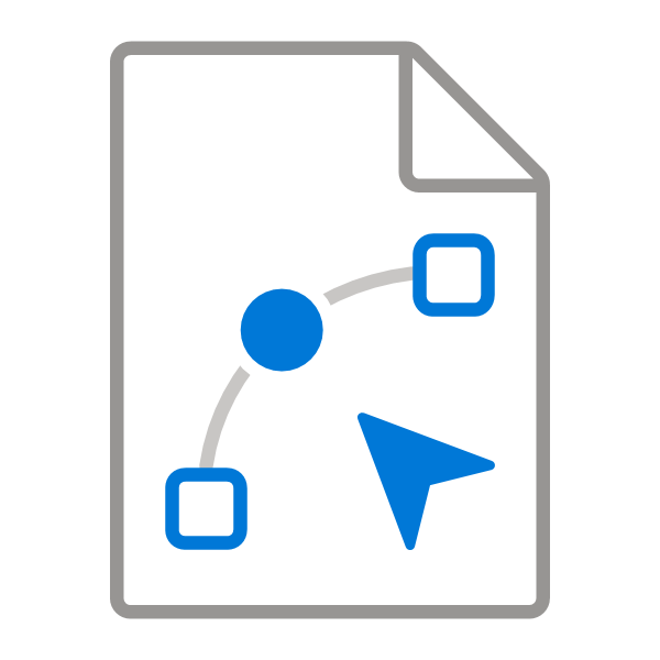 Vector OneDrive icon