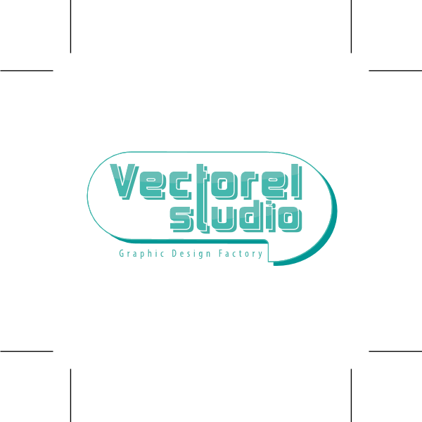 VectorelStudio – Graphic Design Factory Logo