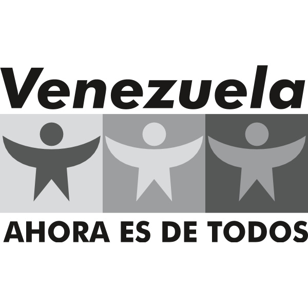 Venezuela es de todos (gris) Logo ,Logo , icon , SVG Venezuela es de todos (gris) Logo