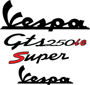Vespa GTS 250 IE Logo ,Logo , icon , SVG Vespa GTS 250 IE Logo