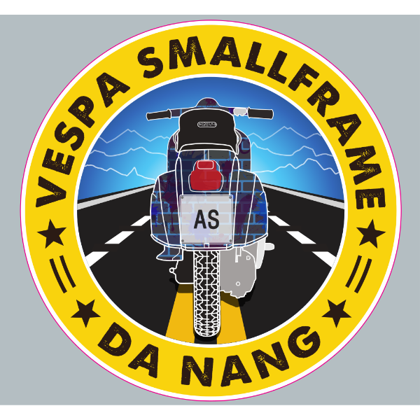 Vespa Smallframe Club Danang Logo ,Logo , icon , SVG Vespa Smallframe Club Danang Logo