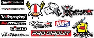 vhf graphix decals motocross Logo