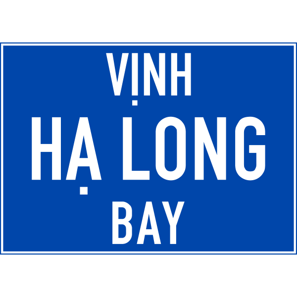 Vietnam road sign I422b