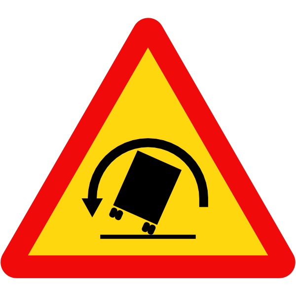 Vietnam road sign W201c