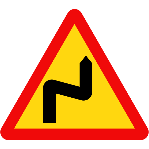 Vietnam road sign W202b