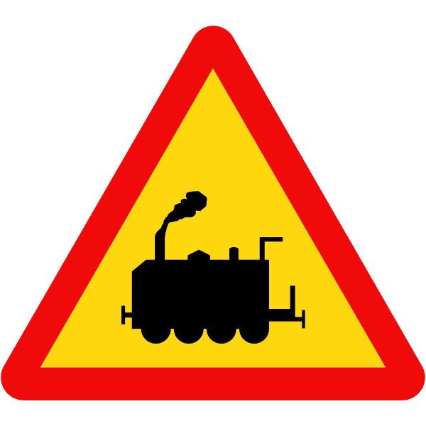 Vietnam road sign W211a