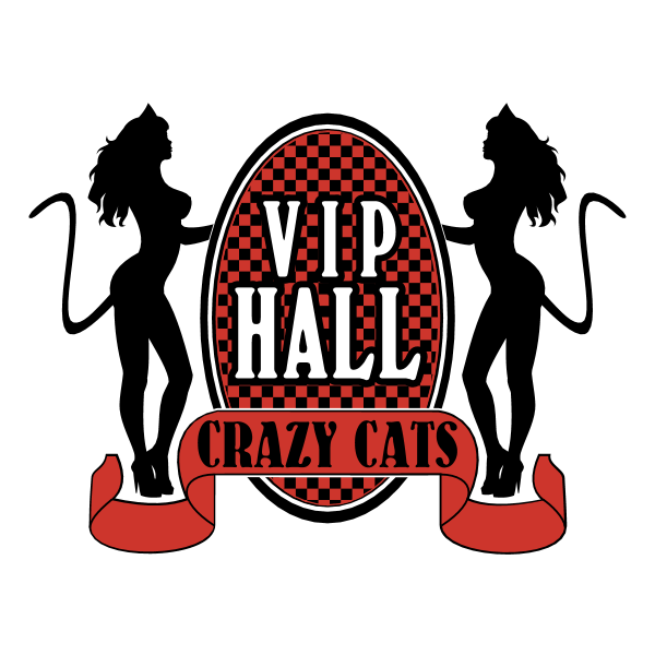 Vip Hall Crazy Cats ,Logo , icon , SVG Vip Hall Crazy Cats