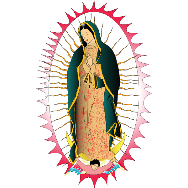 Viregn de Guadalupe Logo Logo vector,Viregn de Guadalupe Logo icon Download...