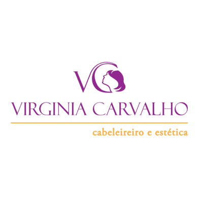 Virginia Carvalho cabeleireiro Logo ,Logo , icon , SVG Virginia Carvalho cabeleireiro Logo
