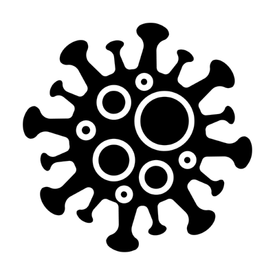 virus ,Logo , icon , SVG virus
